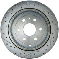 Stoptech - StopTech Select Sport Drilled and Slotted Brake Rotor Rear Left 227.66070L - Image 2