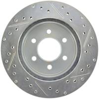 Stoptech - StopTech Select Sport Drilled and Slotted Brake Rotor Front Right 227.67038R - Image 2