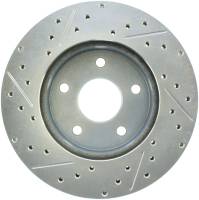 Stoptech - StopTech Select Sport Drilled and Slotted Brake Rotor Front Left 227.67042L - Image 2
