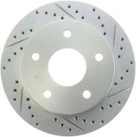 Stoptech - StopTech Select Sport Drilled and Slotted Brake Rotor Front Left 227.67050L - Image 1