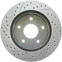 Stoptech - StopTech Select Sport Drilled and Slotted Brake Rotor Front Left 227.67050L - Image 2