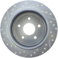 Stoptech - StopTech Select Sport Drilled and Slotted Brake Rotor Rear Left 227.67067L - Image 2