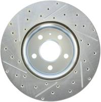 Stoptech - StopTech Select Sport Drilled and Slotted Brake Rotor; Front Left - Image 2