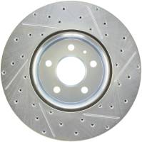 Stoptech - StopTech Select Sport Drilled and Slotted Brake Rotor; Front Right - Image 2