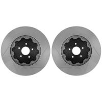 Stoptech - StopTech 15-18 Ford Mustang GT (w/ Brembo Calipers) AeroRotor 2pc Drilled Front Rotor (Pair) - 81.345.9921 - Image 2