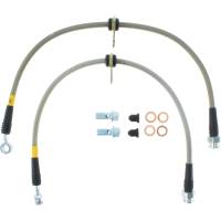 Stoptech - StopTech 99-00 Civic Si w/Rear Disc Brakes Front SS Brake Lines - 950.40007 - Image 2