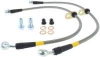 Stoptech - StopTech 02-06 Acura RSX / 04-09 TSX / 03-07 Accord / 09 Accord Coupe & Sedan Rear SS Brake Lines - 950.40502 - Image 1