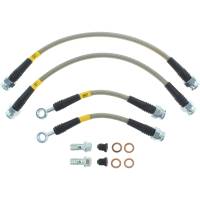 Stoptech - StopTech 2006-2014 Honda Ridgeline Stainless Steel Rear Brake Lines - 950.40512 - Image 2