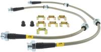 StopTech 2/89-96 Nissan 300ZX / 6/89-96 300ZX Turbo Stainless Steel Front Brake Lines - 950.42006