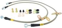 StopTech 07-08 Infiniti G35 / 09 G37 / 09 Nissan 370Z Front Stainless Steel Brake Lines - 950.42012