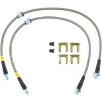 Stoptech - StopTech 89-98 Nissan 240SX (5 Lug w/ 300ZX Upgrade) Front Stainless Steel Brake Lines - 950.42013 - Image 2