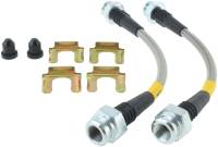 StopTech 2/89-96 Nissan 300ZX (Exc Turbo)/6/89-96 300ZX Turbo Stainless Steel Rear BBK Brake Lines - 950.42504