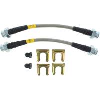 Stoptech - StopTech 2/89-96 Nissan 300ZX (Exc Turbo)/6/89-96 300ZX Turbo Stainless Steel Rear BBK Brake Lines - 950.42504 - Image 2