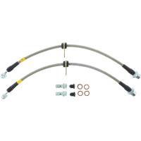 Stoptech - StopTech 00-05 Toyota MR2 Spyder Front Stainless Steel Brake Lines - 950.44012 - Image 2