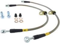 Stoptech - StopTech 02-12 Toyota Camry Coupe/Sedan / 04-08 Solara Front Stainless Steel Brake Lines - 950.44015 - Image 1