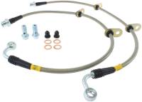 Stoptech - StopTech Stainless Steel Brake Line Kit - Front - 950.44022 - Image 1