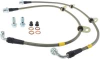 Stoptech - StopTech 12-15 Scion IQ Stainless Steel Front Brake Lines - 950.44028 - Image 1