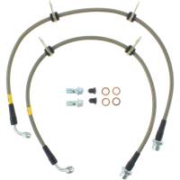 Stoptech - StopTech 12-15 Scion IQ Stainless Steel Front Brake Lines - 950.44028 - Image 2