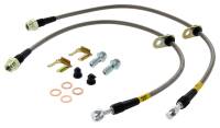 StopTech 13 Scion FR-S / 13 Subaru BRZ Front Stainless Steel Brake Lines - 950.44034