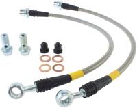 Stoptech - StopTech 96 Audi S4 / 06-10 Lexus IS250/IS350 Stainless Steel Rear Brake Lines - 950.44504 - Image 1