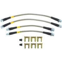 Stoptech - StopTech 4/90-99 Mitsubishi 3000GT Stainless Steel Front Brake lines - 950.46003 - Image 2
