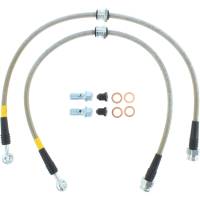 Stoptech - StopTech 06-12 Mitsubishi Eclipse Stainless Steel Front Brake Lines - 950.46006 - Image 2
