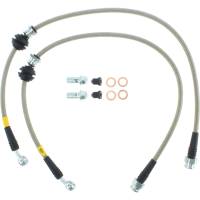Stoptech - StopTech 08-10 Mitsubishi Lancer Stainless Steel Front Brake Lines - 950.46008 - Image 2