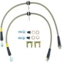 Stoptech - StopTech 02-05 WRX Stainless Steel Front Brake Lines - 950.47001 - Image 2