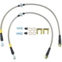 Stoptech - StopTech 93-01 Impreza Stainless Steel Front Brake Lines - 950.47003 - Image 2