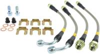 Stoptech - StopTech 05-06 LGT Stainless Steel Rear Brake Lines (4 Line Kit) - 950.47505 - Image 1