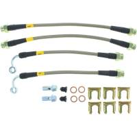Stoptech - StopTech 05-06 LGT Stainless Steel Rear Brake Lines (4 Line Kit) - 950.47505 - Image 2