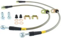 Stoptech - StopTech 08-09 Subaru STi / 13 Subaru BRZ / 13 Scion FR-S Stainless Steel Rear Brake Lines - 950.47508 - Image 1