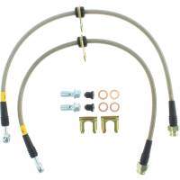 Stoptech - StopTech 08-09 Subaru STi / 13 Subaru BRZ / 13 Scion FR-S Stainless Steel Rear Brake Lines - 950.47508 - Image 2