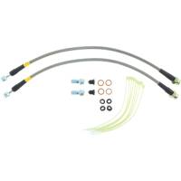 Stoptech - StopTech 11-14 Jeep Grand Cherokee (all) Stainless Steel Front Brake Lines - 950.58001 - Image 2