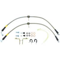 Stoptech - StopTech 05-08 Mustang V6 w/ABS / Mustang GT V8 / 07-09 GT500 Stainless Steel Front Brake Lines - 950.61003 - Image 2