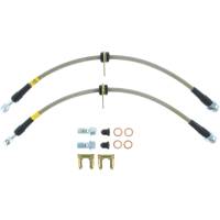 Stoptech - StopTech 2014 Ford Fiesta ST Stainless Steel Front Brake Lines - 950.61018 - Image 2
