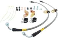 StopTech 11-14 Ford Mustang GT 5.0L V8 Stainless Steel Front Brake Lines - 950.61024