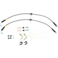 Stoptech - StopTech 11-14 Ford Mustang GT 5.0L V8 Stainless Steel Front Brake Lines - 950.61024 - Image 2