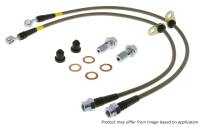 StopTech Stainless Steel Front Brake Lines 15-18 Ford Mustang - 950.61026