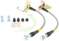 Stoptech - StopTech 05-08 Mustang V6 w/ABS / Mustang GT V8 / 07-09 GT500 Stainless Steel Rear Brake Lines - 950.61501 - Image 1