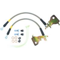 Stoptech - StopTech 05-08 Mustang V6 w/ABS / Mustang GT V8 / 07-09 GT500 Stainless Steel Rear Brake Lines - 950.61501 - Image 2
