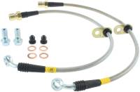 StopTech 10+ Camaro SS V8 Stainless Steel Front Brake Lines - 950.62012