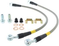 StopTech 06-09 Pontiac Solstice Stainless Steel Rear Brake Line Kit - 950.62505
