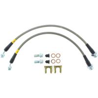 Stoptech - StopTech 06-09 Pontiac Solstice Stainless Steel Rear Brake Line Kit - 950.62505 - Image 2
