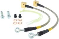 StopTech 06-09 Chevy Trailblazer Stainless Steel Rear Brake Lines - 950.62508