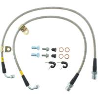 Stoptech - StopTech 05 Chrysler 300C 5.7L V8 w/ Vented Rear Disc Stainless Steel Front Brake Lines - 950.63003 - Image 2