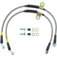 Stoptech - StopTech 07-08 Cadillac Escalade Stainless Steel Front Brake Lines - 950.66002 - Image 2