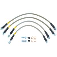 Stoptech - StopTech 07-08 Cadillac Escalade Stainless Steel Rear Brake Lines - 950.66502 - Image 2