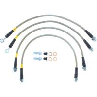 Stoptech - StopTech 08-17 Chevrolet Silverado 1500 Stainless Steel Rear Brake Lines - 950.66504 - Image 2