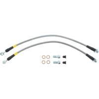 Stoptech - StopTech 2005 Chevrolet/GMC Silverado/Sierra 1500 Stainless Steel Rear Brake Lines - 950.66509 - Image 2